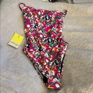 NWT Maaji Reversible One Piece Bathing Swim Suit size L